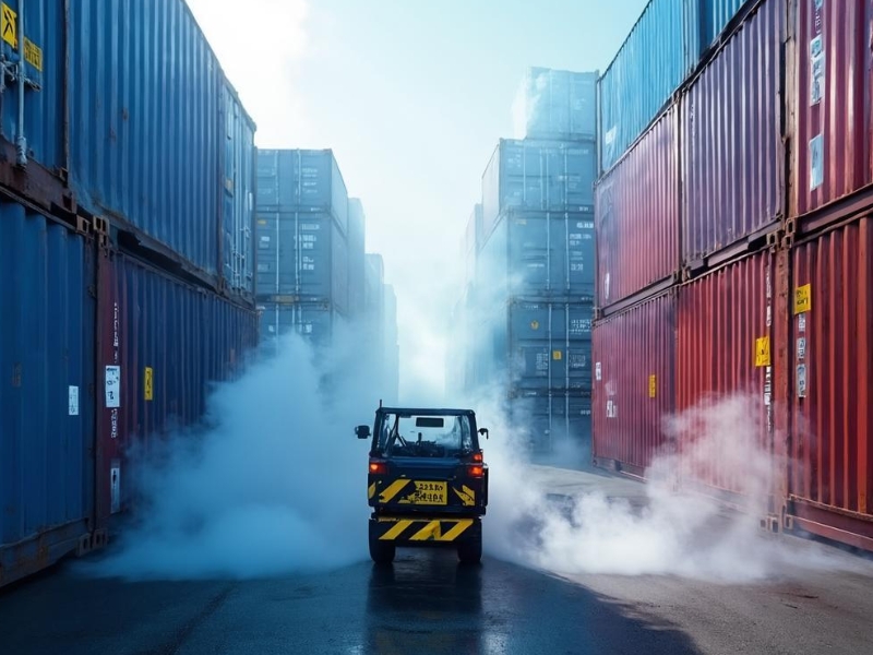 海關(guān)集裝箱溴甲烷檢疫熏蒸